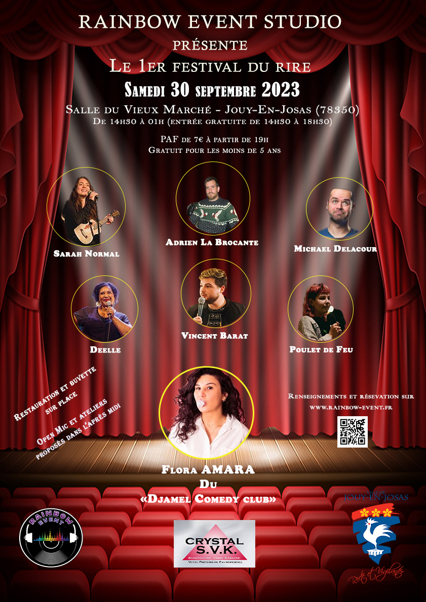Affiche festival du rire vers4